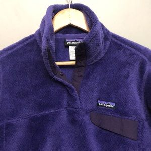 Patagonia Snap Retool purple pullover jacket Sz M
